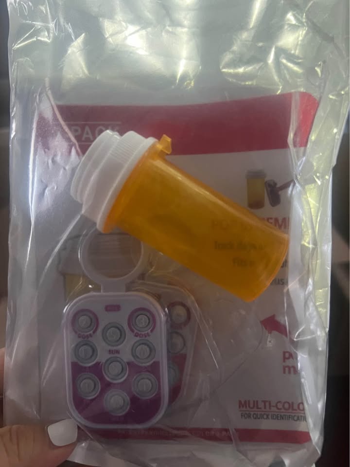Pill Popper Button Recorder Tracker, Memory-Assisted Drug Dosage Tracker