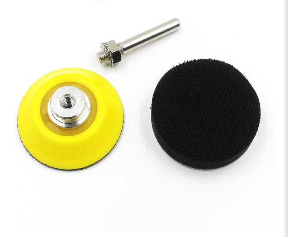 5-Piece 2-Inch Sanding Backing Pad Set with 1/4-Inch Shank