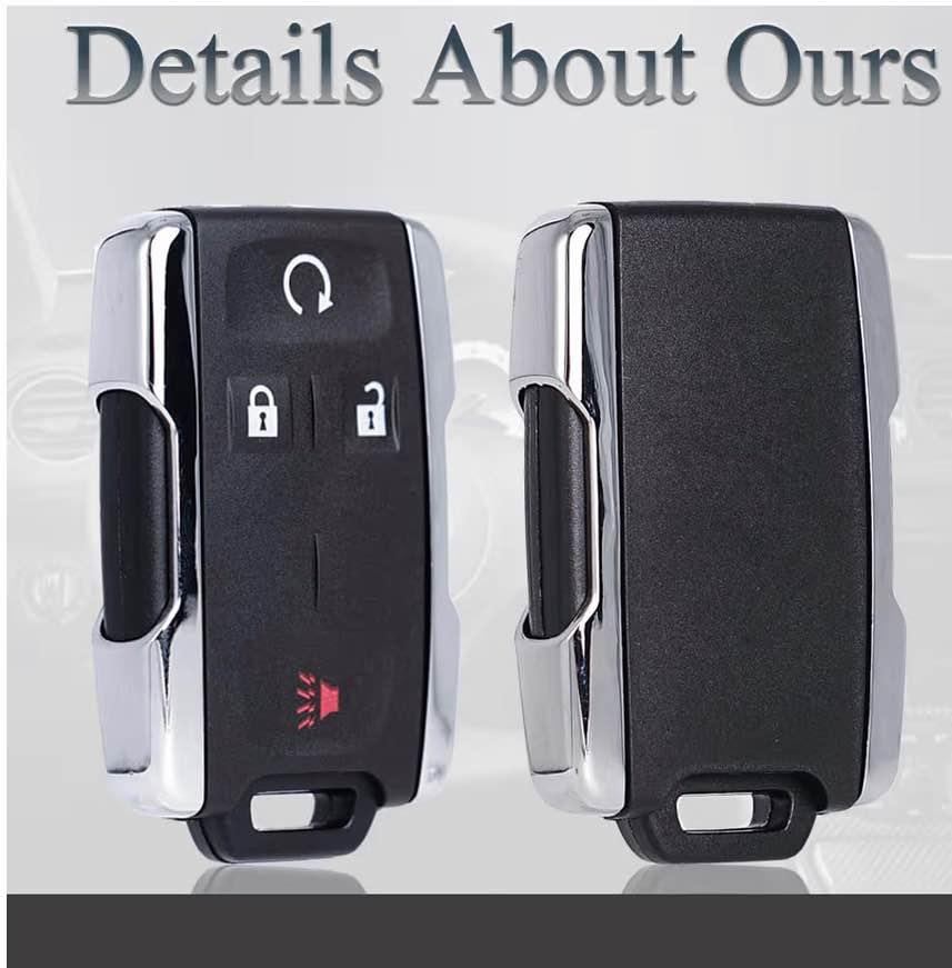 Replacement Key Fob Shell for Chevrolet Silverado and GMC Sierra