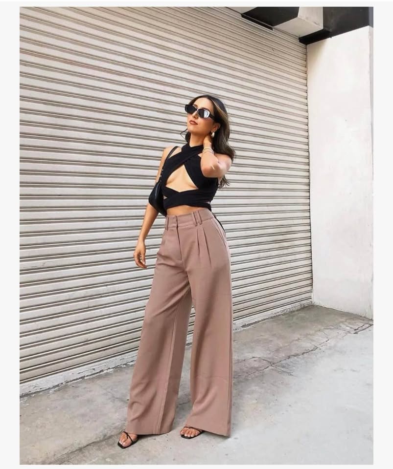 women's halter wrap tops criss cross cutout crop vests self tie back strappy ban