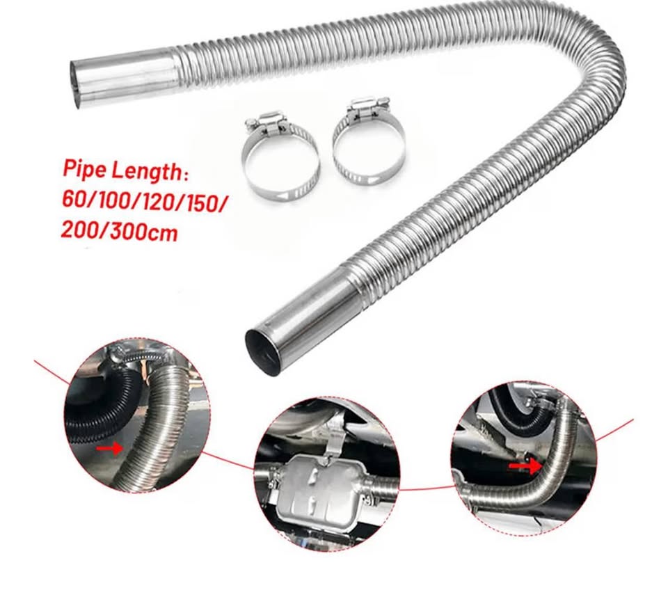 Air Exhaust Pipe Heater Pipe Heater Parking Air Heater Exhaust Pipe Diesel Gas V