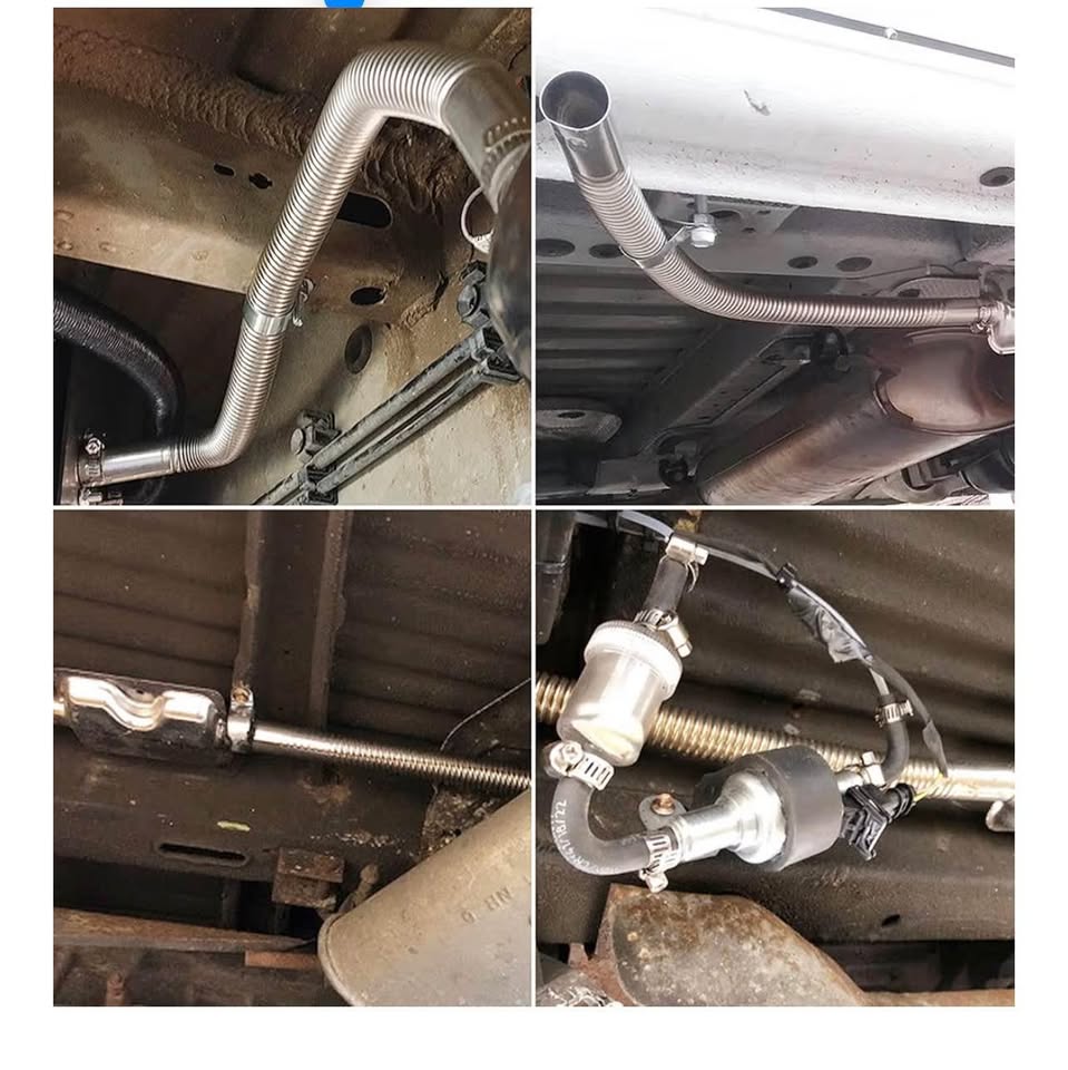 Air Exhaust Pipe Heater Pipe Heater Parking Air Heater Exhaust Pipe Diesel Gas V