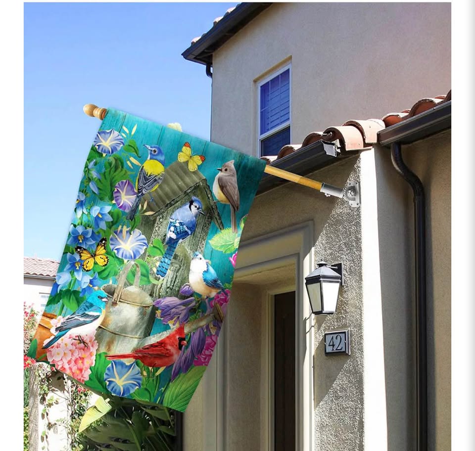 Decorative Bird Garden Flags（picture1）