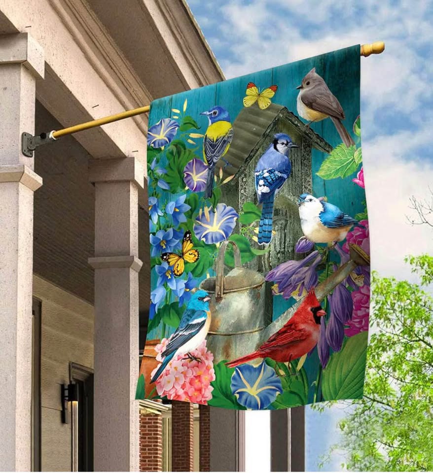Decorative Bird Garden Flags（picture1）