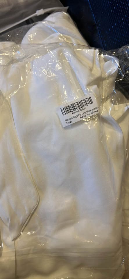 White Elegant Party Maxi Dress - Size Medium