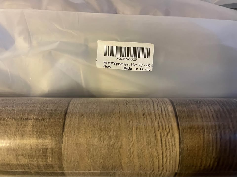 Wood Plank Peel and Stick Wallpaper Roll