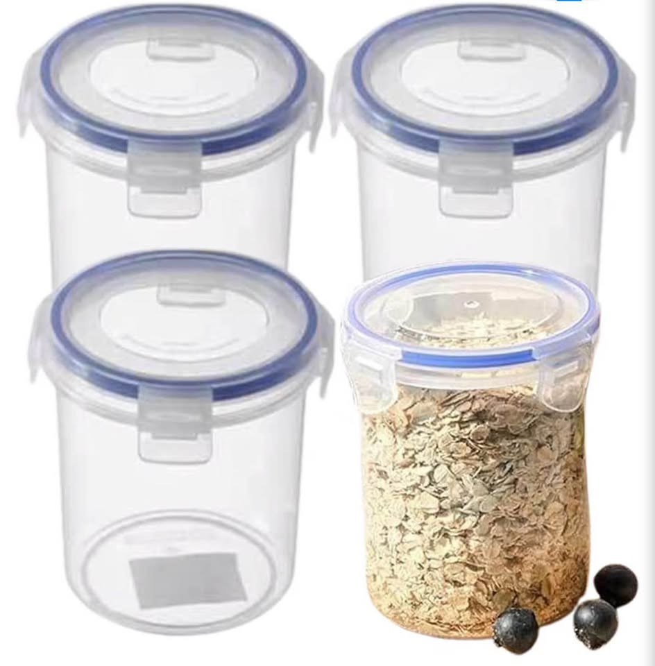 plastic container 4pcs