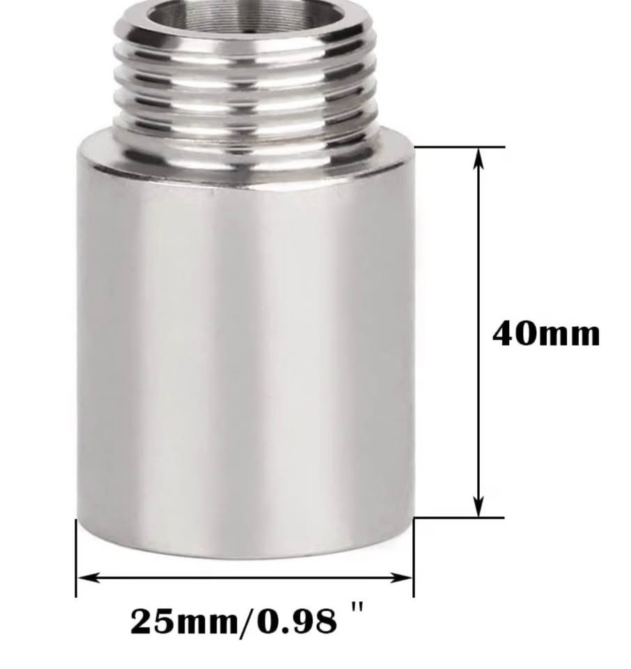 Shower Head Extension Tube Pipe Fittings
