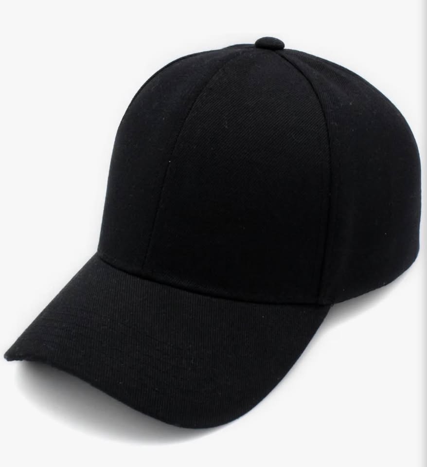Blank Baseball Caps Set