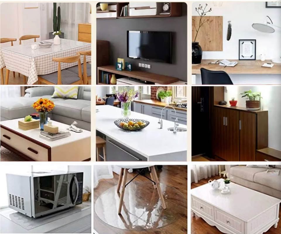 Clear PVC Table cover Protector