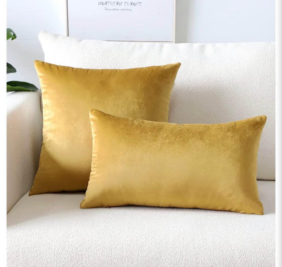 Velvet Throw Pillow Covers big size 24X24inch