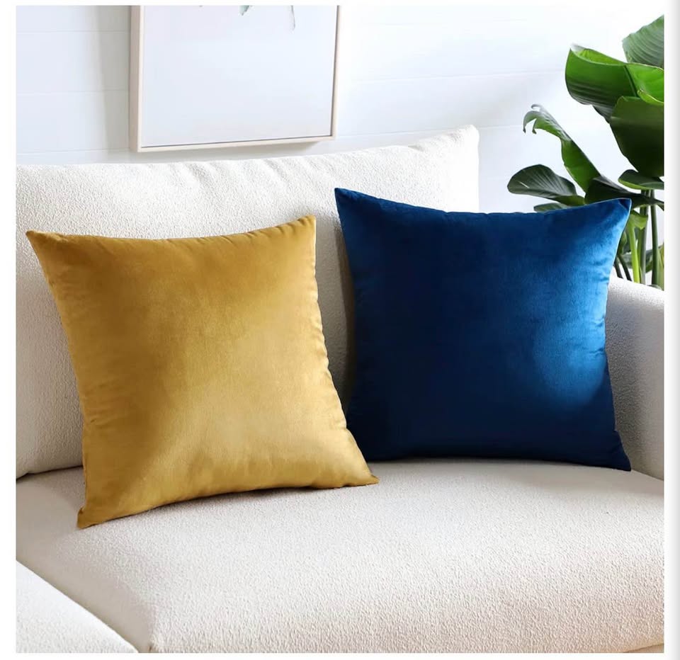 Velvet Throw Pillow Covers big size 24X24inch
