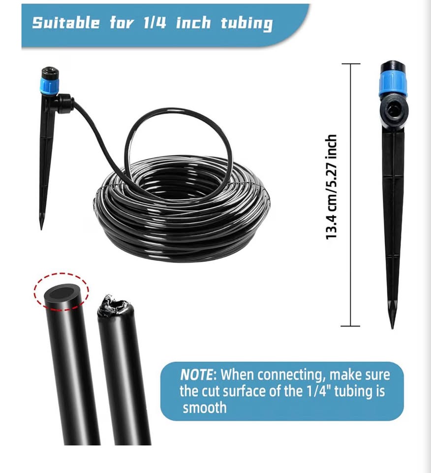 Push-to-Fit Drip Irrigation Emitters