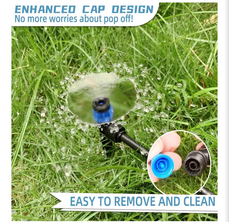 Push-to-Fit Drip Irrigation Emitters