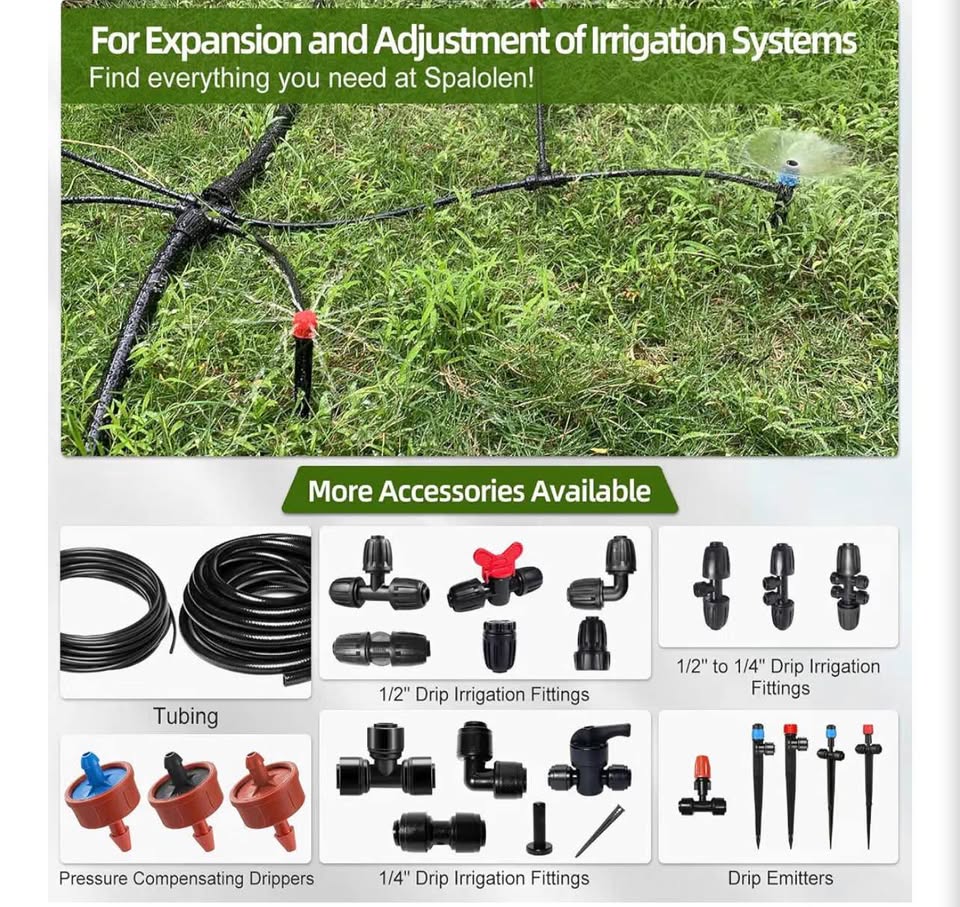 Push-to-Fit Drip Irrigation Emitters