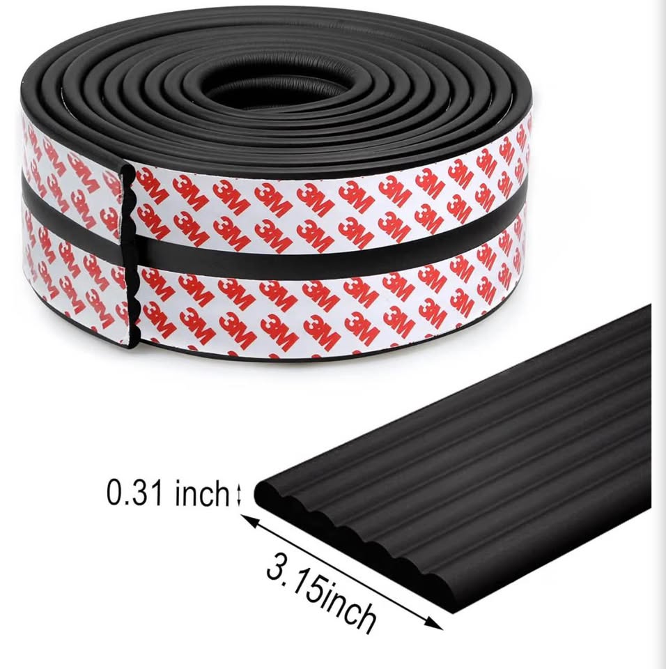 Black Foam Edge Protector with 3M Adhesive