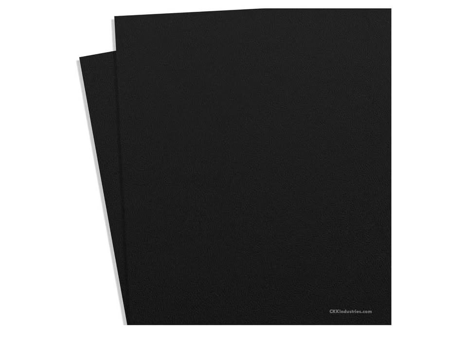 Thermoform Sheet - (P1 Texture) - (.060 Thickness) - (8in x 12in) - (Black) - (2