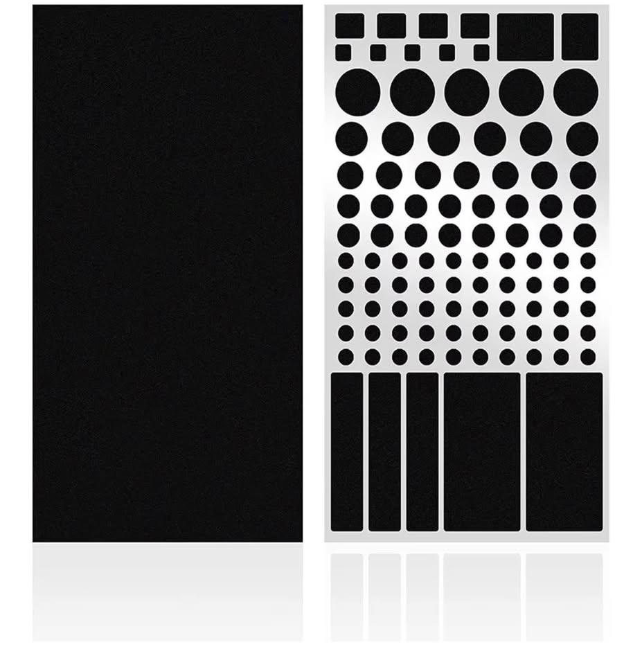 Light Blocking Stickers, Light Dimming LED Filters, Dimming Sheets for Routers, 