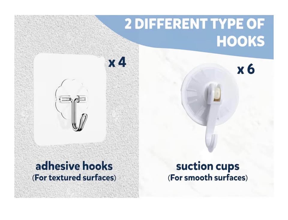 2 x Mesh Bath Toy Organizer + 8 Ultra Strong Hooks – The Perfect Bathtub Toy Hol