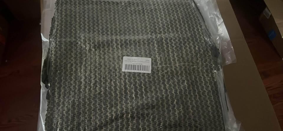 Fence Privacy Screen Balcony Sun Shade Cloth 3'3"x9'9" 80% Shade Fabric Outdoor 