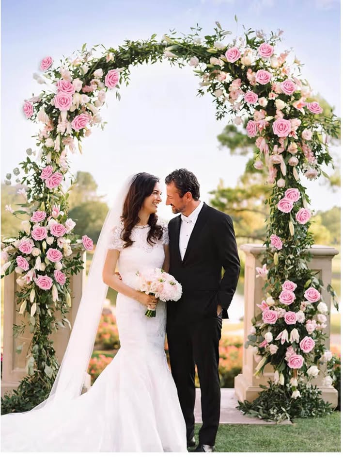 30PCS Pink Artificial Flower Roses Real Touch Fake Flowers with Stem Foam Roses 