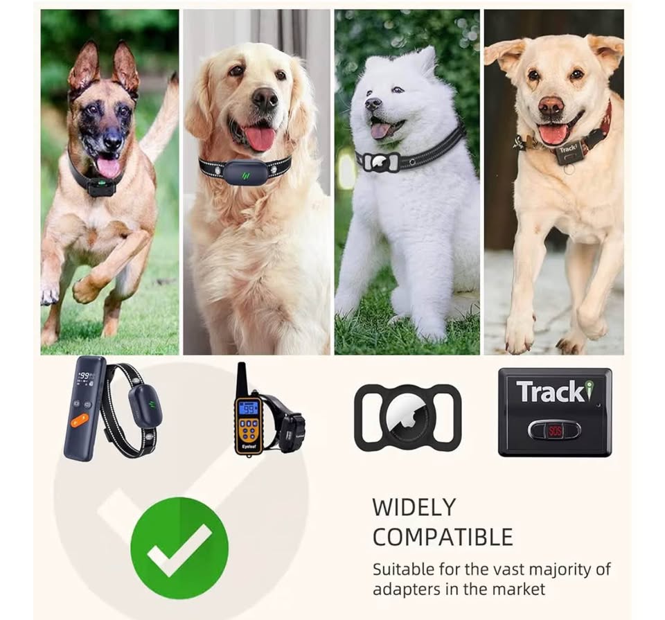 Collar Replacement Strap, Reflective Replacement Nylon Collar Strap Dog GPS Trai