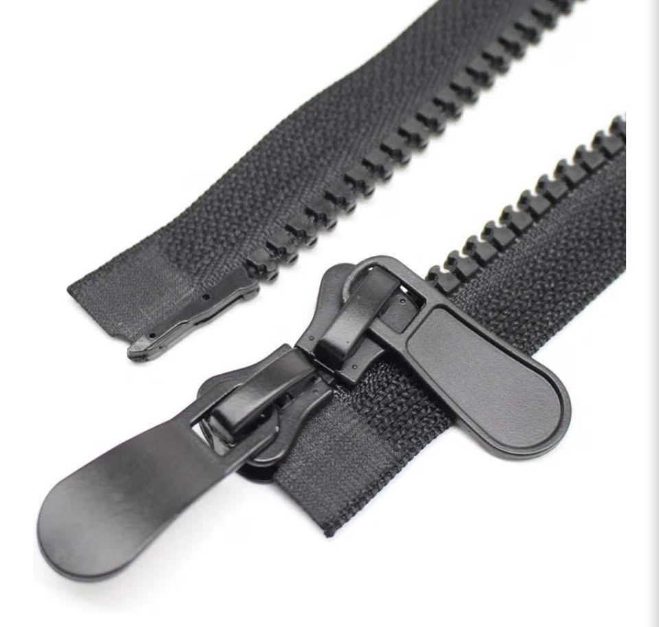 Heavy Duty Resin Zippers #8 and #15