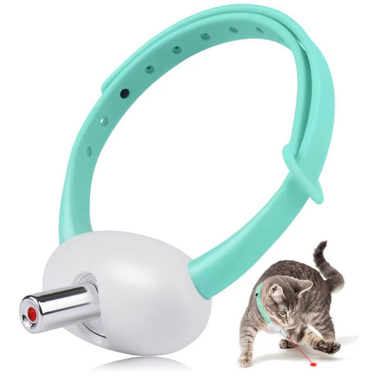 Automatic Cat Toys with LED Light,Upgraded Lengthened Light Head, Interactive To