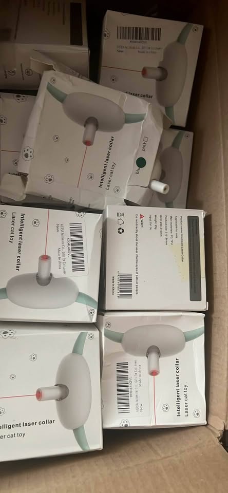 Automatic Cat Toys with LED Light,Upgraded Lengthened Light Head, Interactive To
