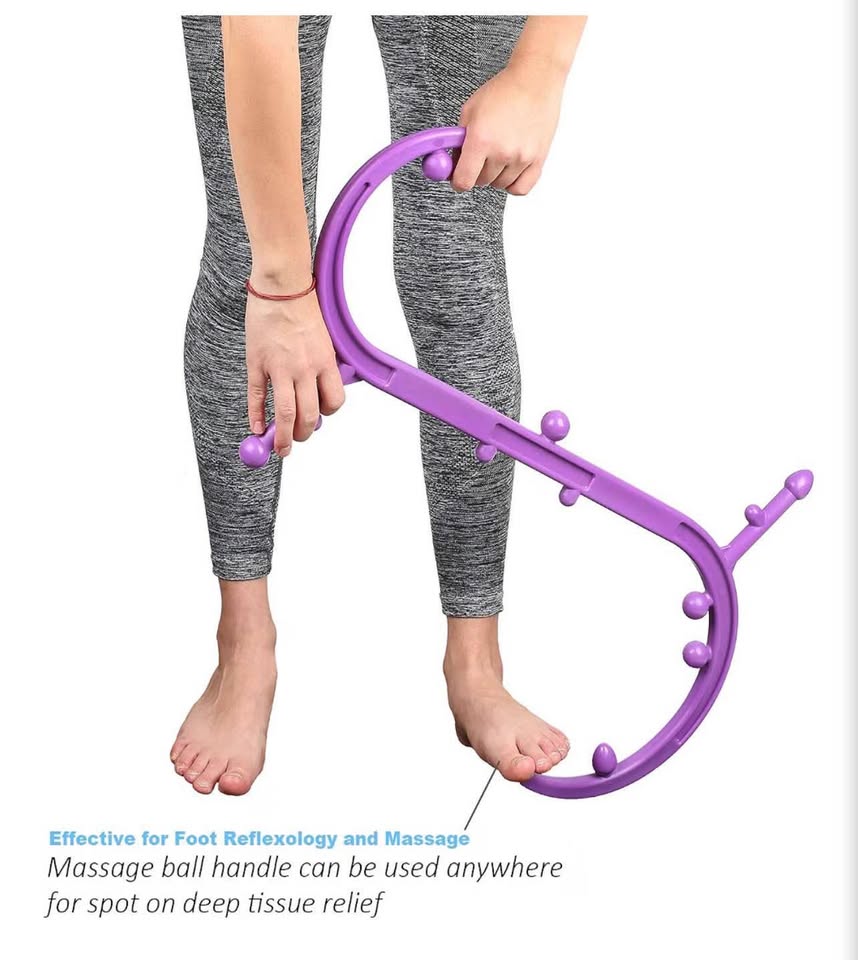 Body Trigger Point Therapy Self Massage Tool - S-Shaped Trigger Point Massager R
