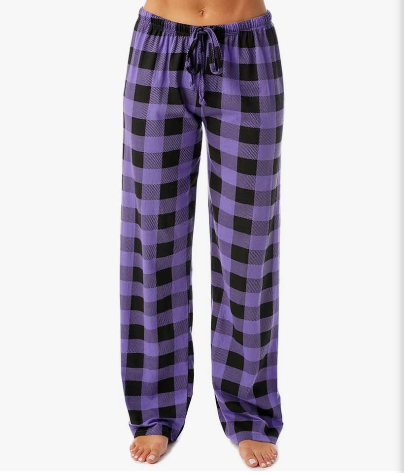 Just Love Women's Buffalo Plaid Pajama Pants Size S
