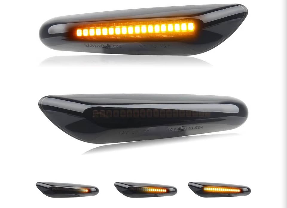 NDRUSH Sequential LED Side Marker Turn Signal Lights Compatible with BMW E90 E91