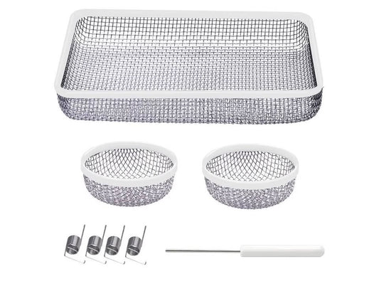 3 Pack RV Furnace Vent Cover Screens for RV Water Heater