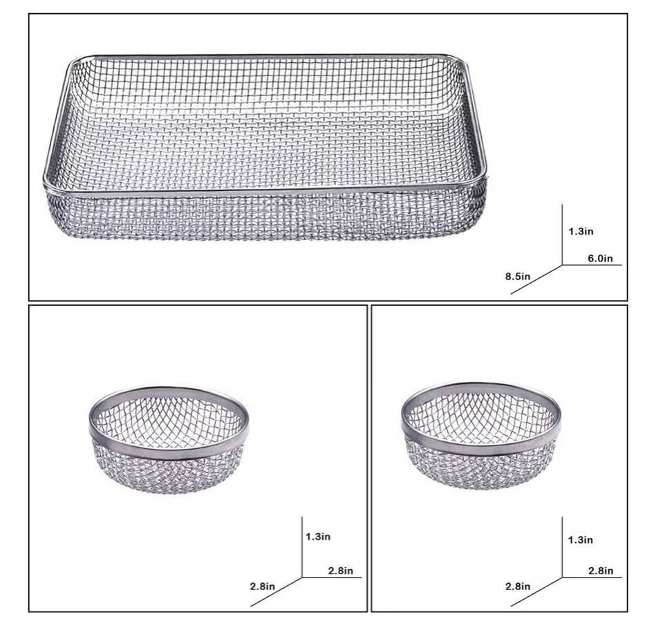 3 Pack RV Furnace Vent Cover Screens for RV Water Heater