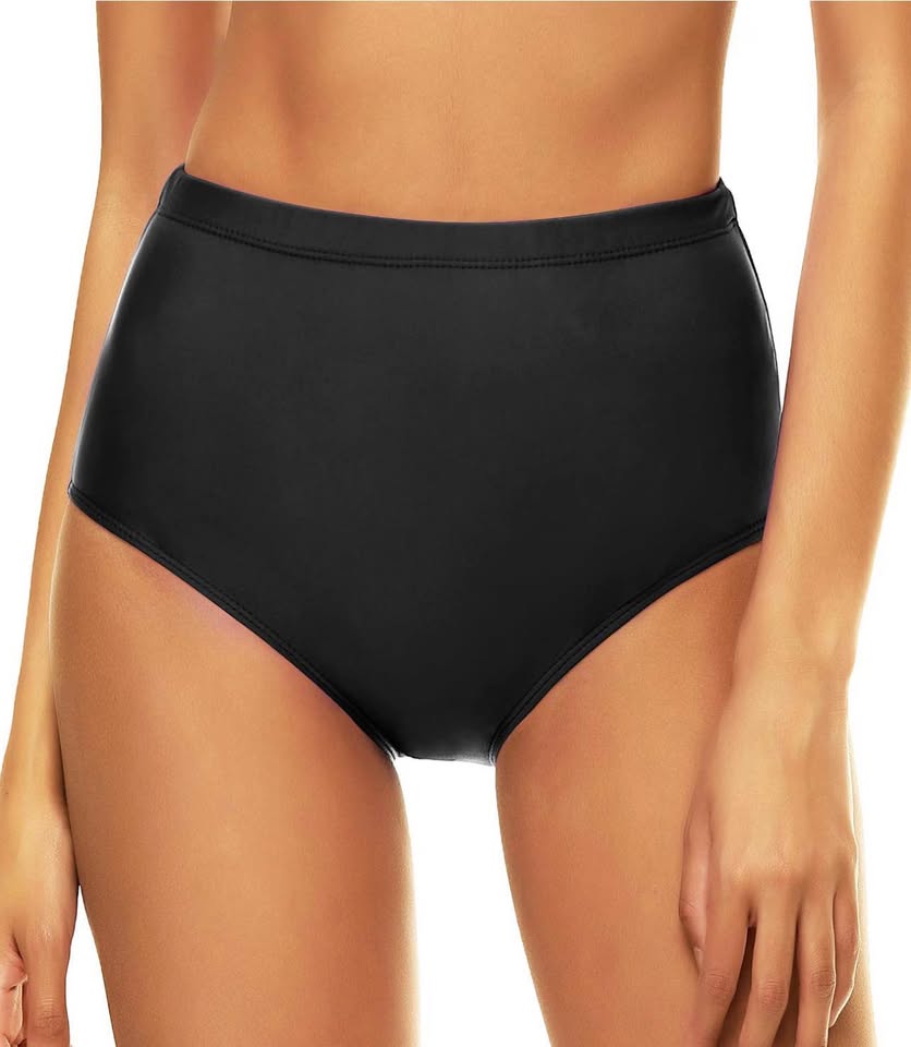High-Waisted Tummy Control Bikini Bottoms