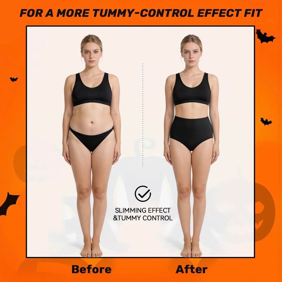 High-Waisted Tummy Control Bikini Bottoms