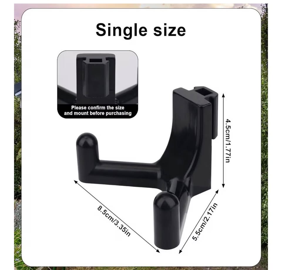 5Pack Tool Hooks for Lifetime Shed,Compatible with Lifetime Shed Accessories She