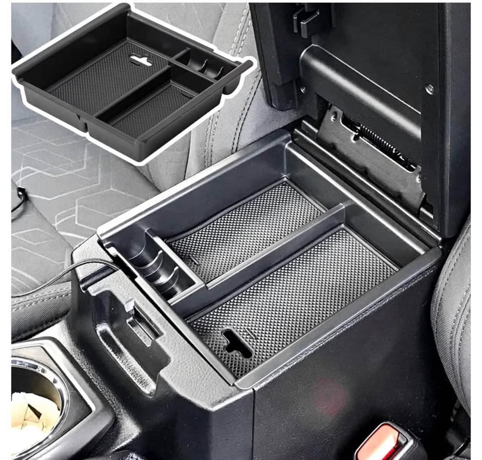 Center Console Accessory Organizer Compatible with 3rd Gen Toyota Tacoma 2016-20