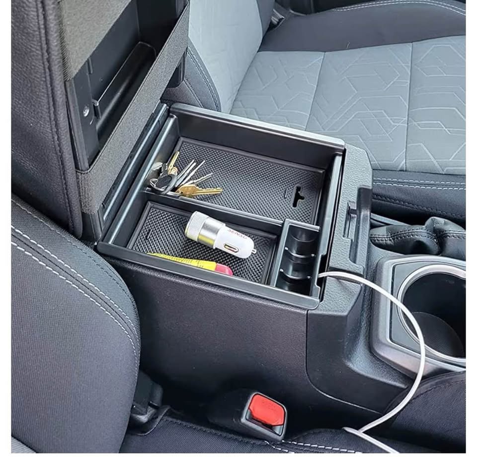 Center Console Accessory Organizer Compatible with 3rd Gen Toyota Tacoma 2016-20