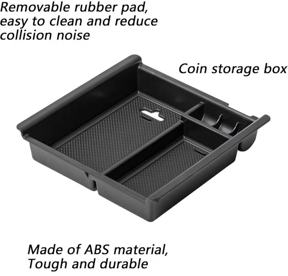 Center Console Accessory Organizer Compatible with 3rd Gen Toyota Tacoma 2016-20