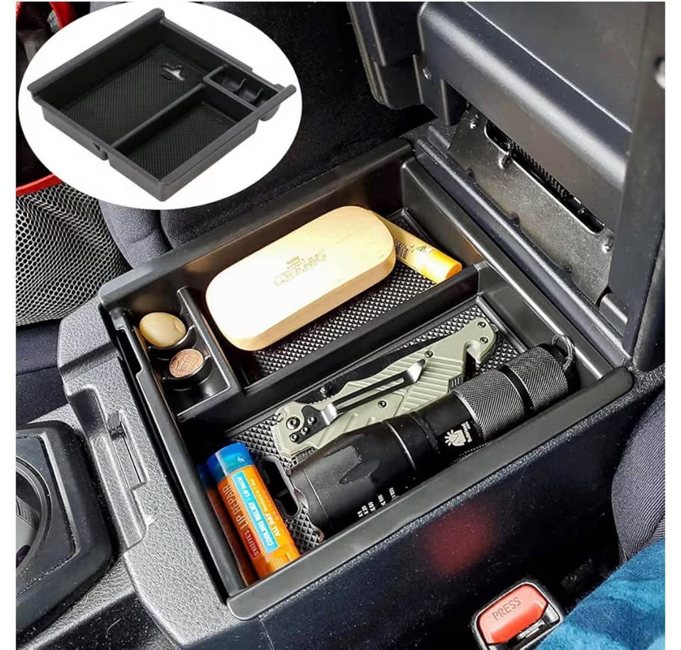Center Console Accessory Organizer Compatible with 3rd Gen Toyota Tacoma 2016-20