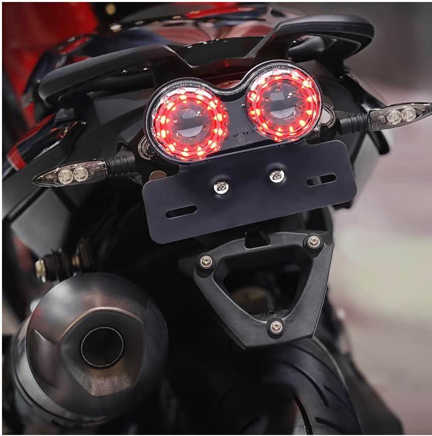 40-LED 40W Motorcycle Tail Light Integrated Running Lamp Brake&Turn Signal Light
