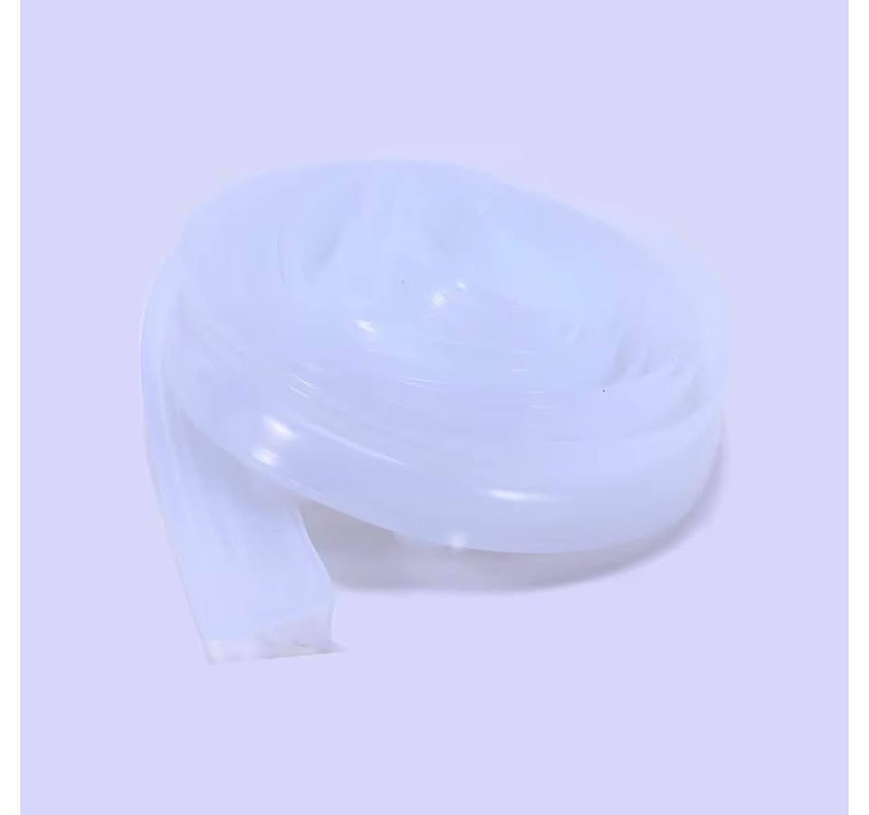 120" Silicone Shower Door Seal for 3/8" Glass