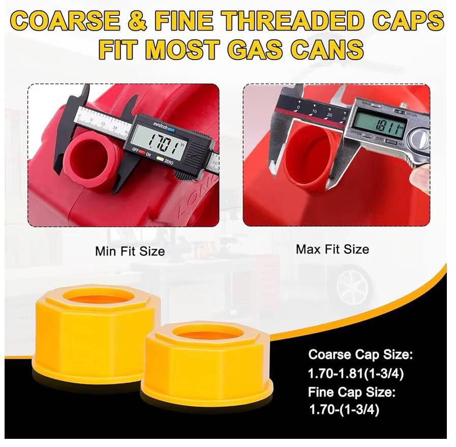 Gas Can Spout Replacement, Old Style Gas Can Nozzle for 1/2/5/10 Gal Gas Can, 5-