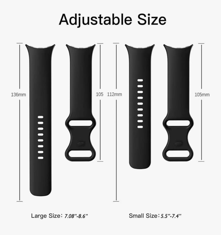 5 pack bands compatible with google watch pixel 2/ pixel 3