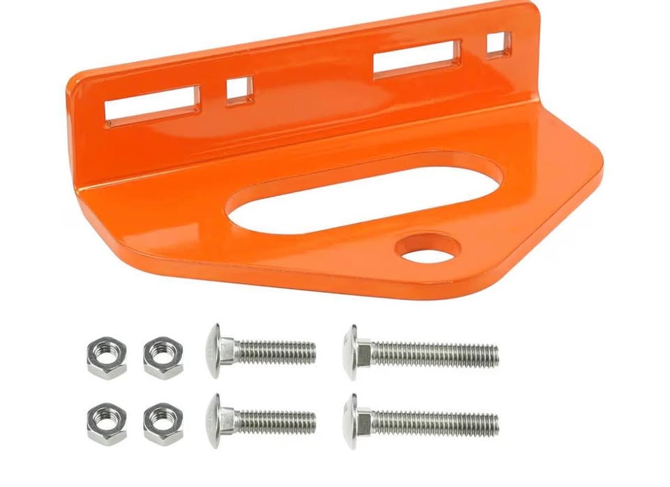 Zero Turn Mower Trailer Tow Hitch 1/4"(6mm) - Heavy Duty Lawn Mower Trailer Hitc