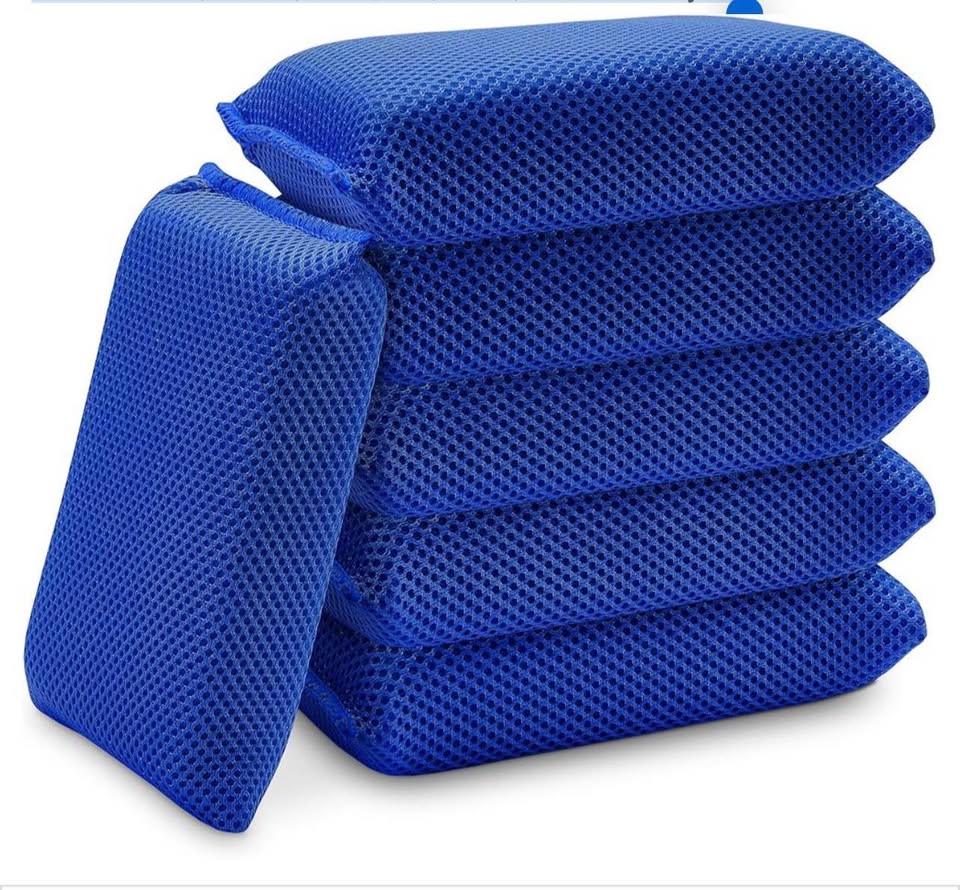 Relentless Drive Microfiber Bug Sponge (6 Pack) – Large Car Sponge for Car Washi