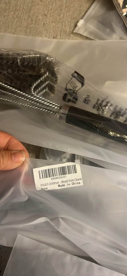 POLIGO Grill Brush and Scraper