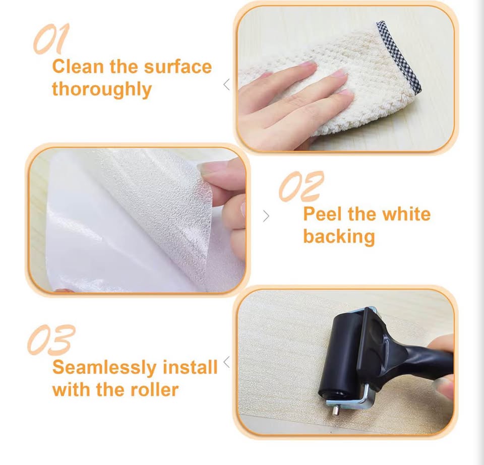 Clear Anti-Slip Grip Tape Roll