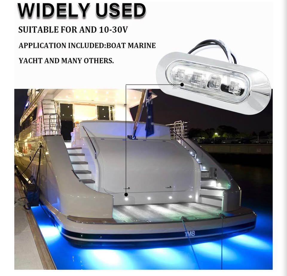 PSEQ LED Boat Utility Lights